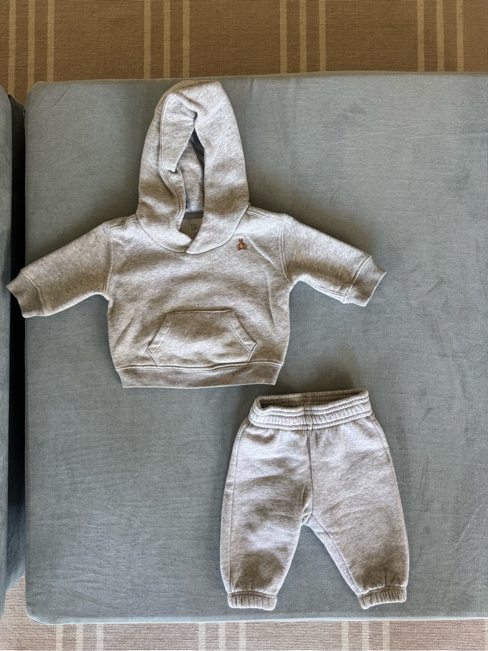 GAP Light Gray Hoodie & Jogger Set